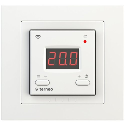 Терморегулятор электронный Terneo ax unic для рамок Unica по Wi-Fi 3.6кВт 16А бежевый фото Терморегулятор электронный Terneo ax unic для рамок Unica по Wi-Fi 3.6кВт 16А бежевый картинка